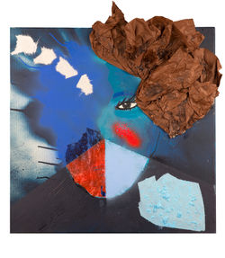 13. Luta 60X60cm acrilico
