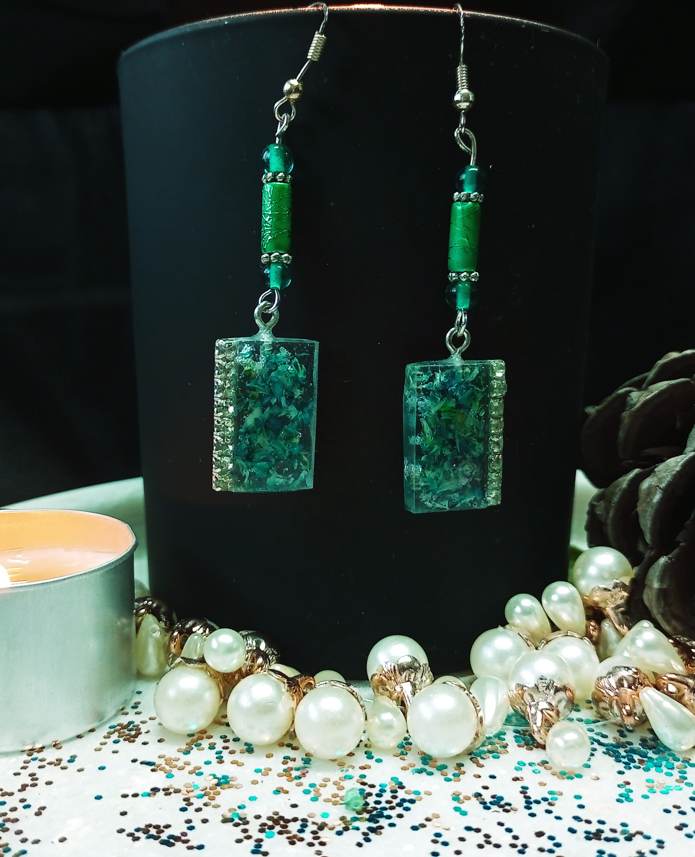 Hand Crafted Drop Earrings