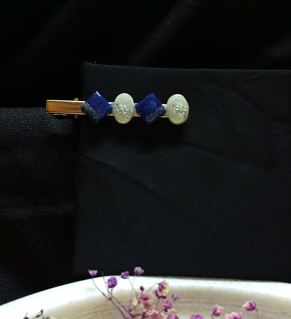 Thumbnail: Hand Decorated Hair Clip