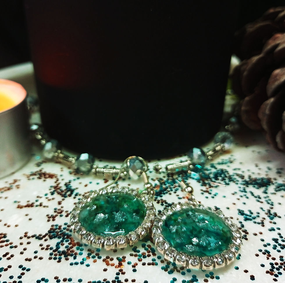 Thumbnail: Hand Crafted Drop Earrings
