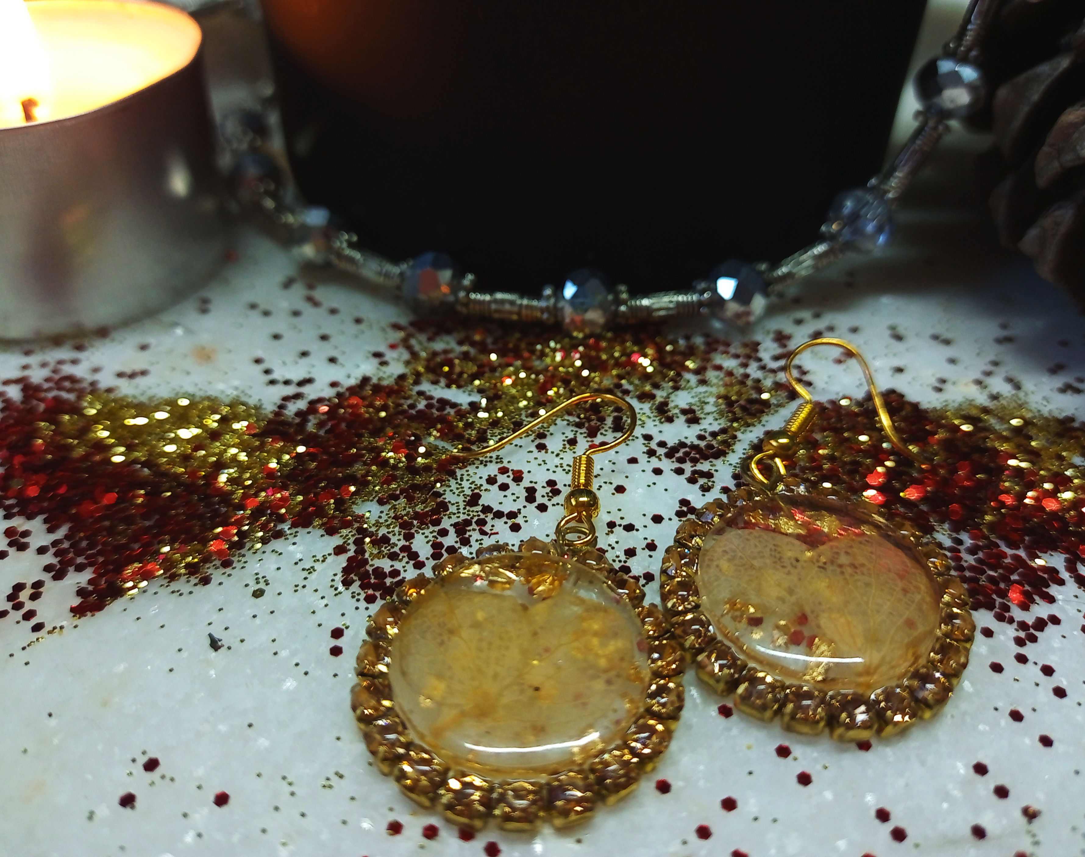 Hand Crafted Drop Earrings