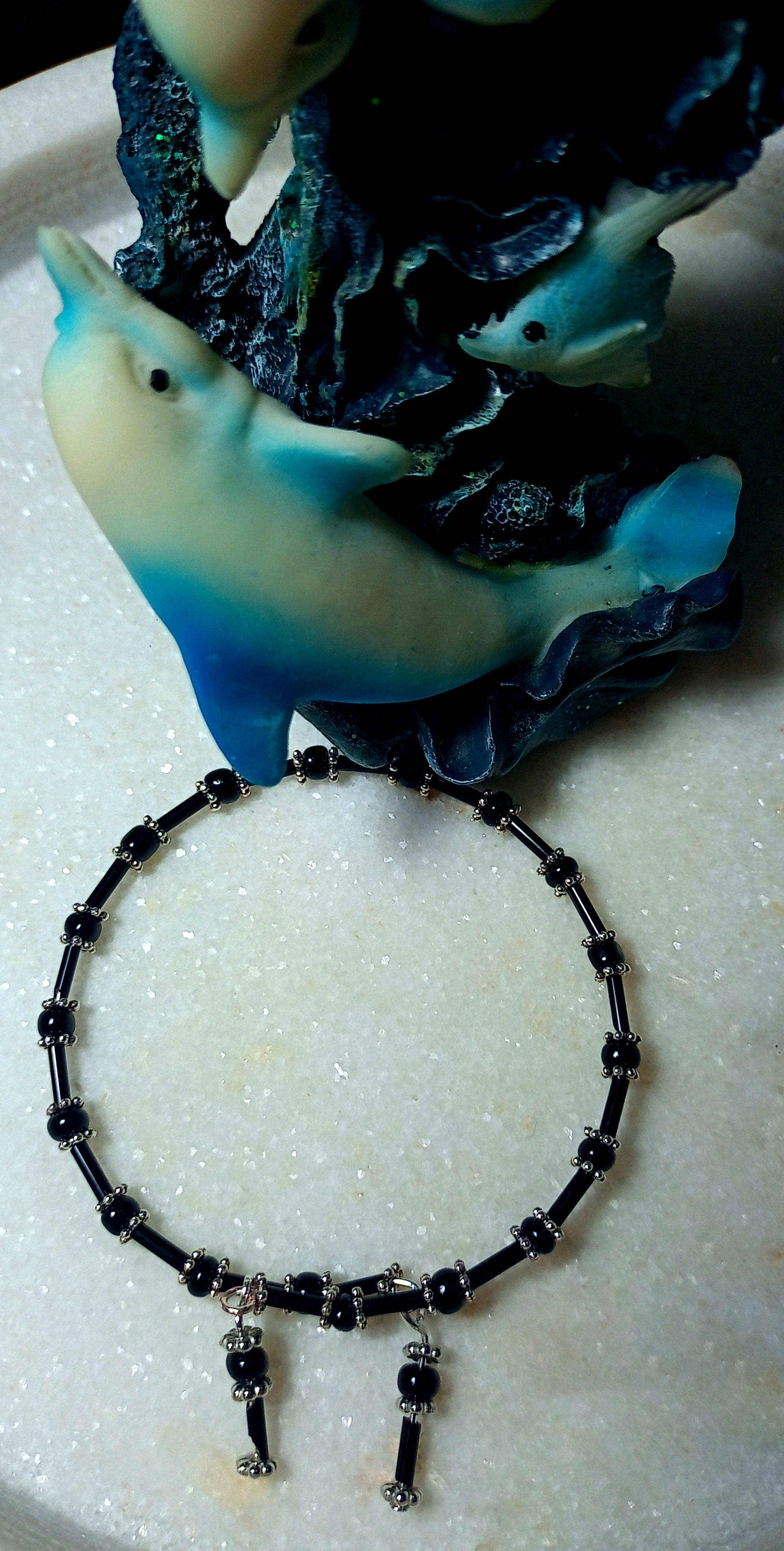 Hand crafted memory wire bracelet
