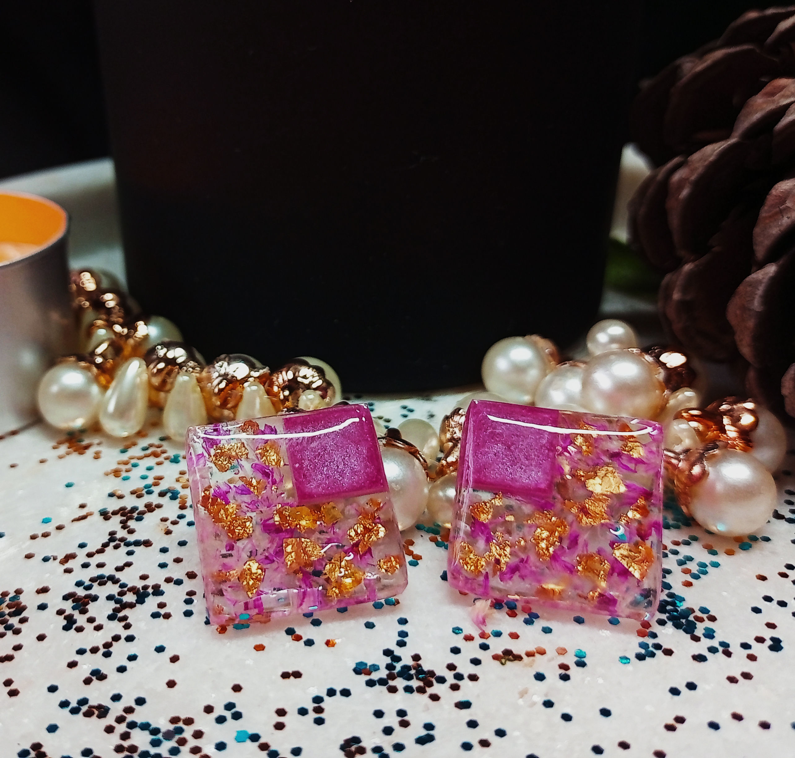 Hand Crafted Stud Earrings