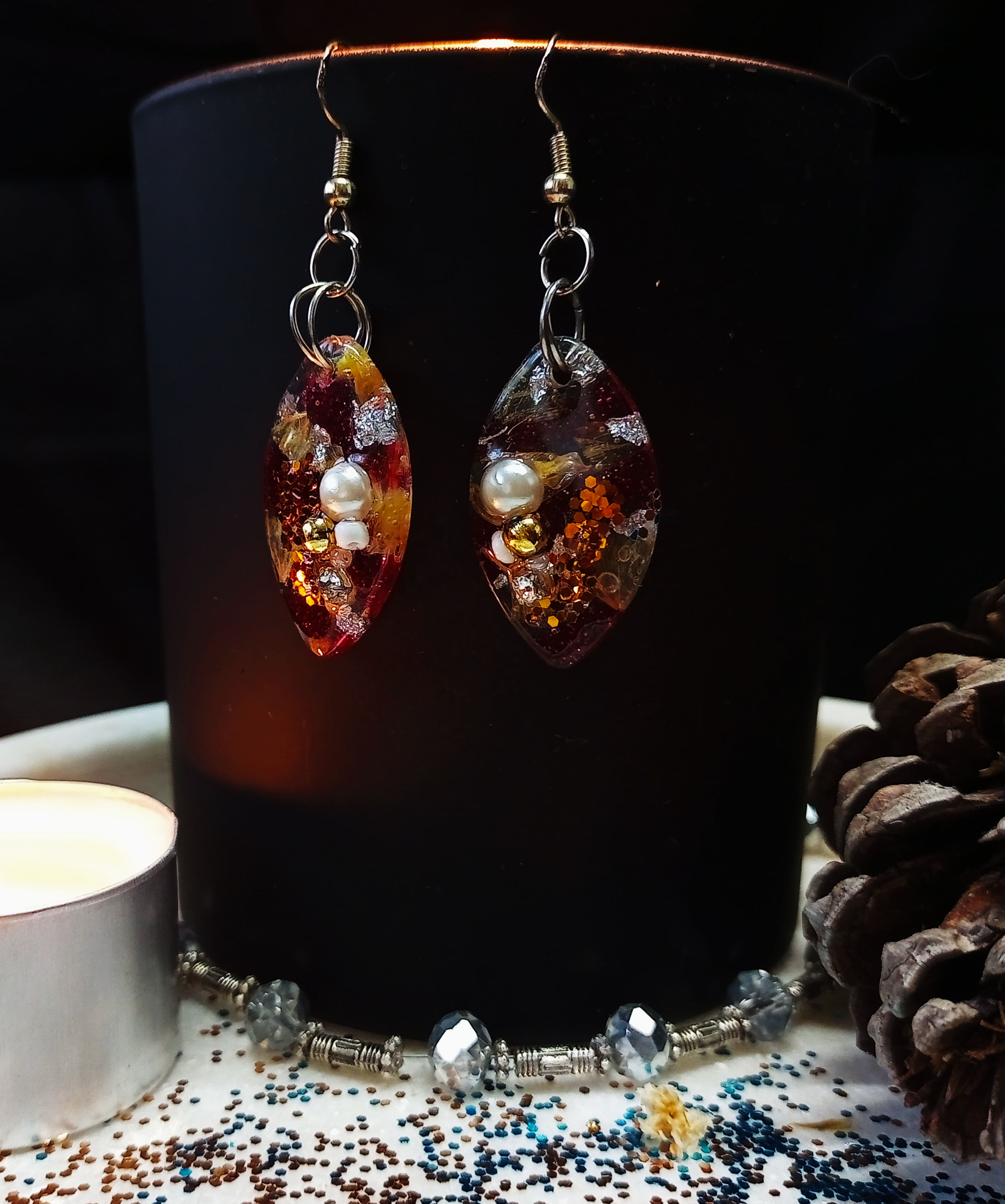 Hand Crafted Drop Earrings