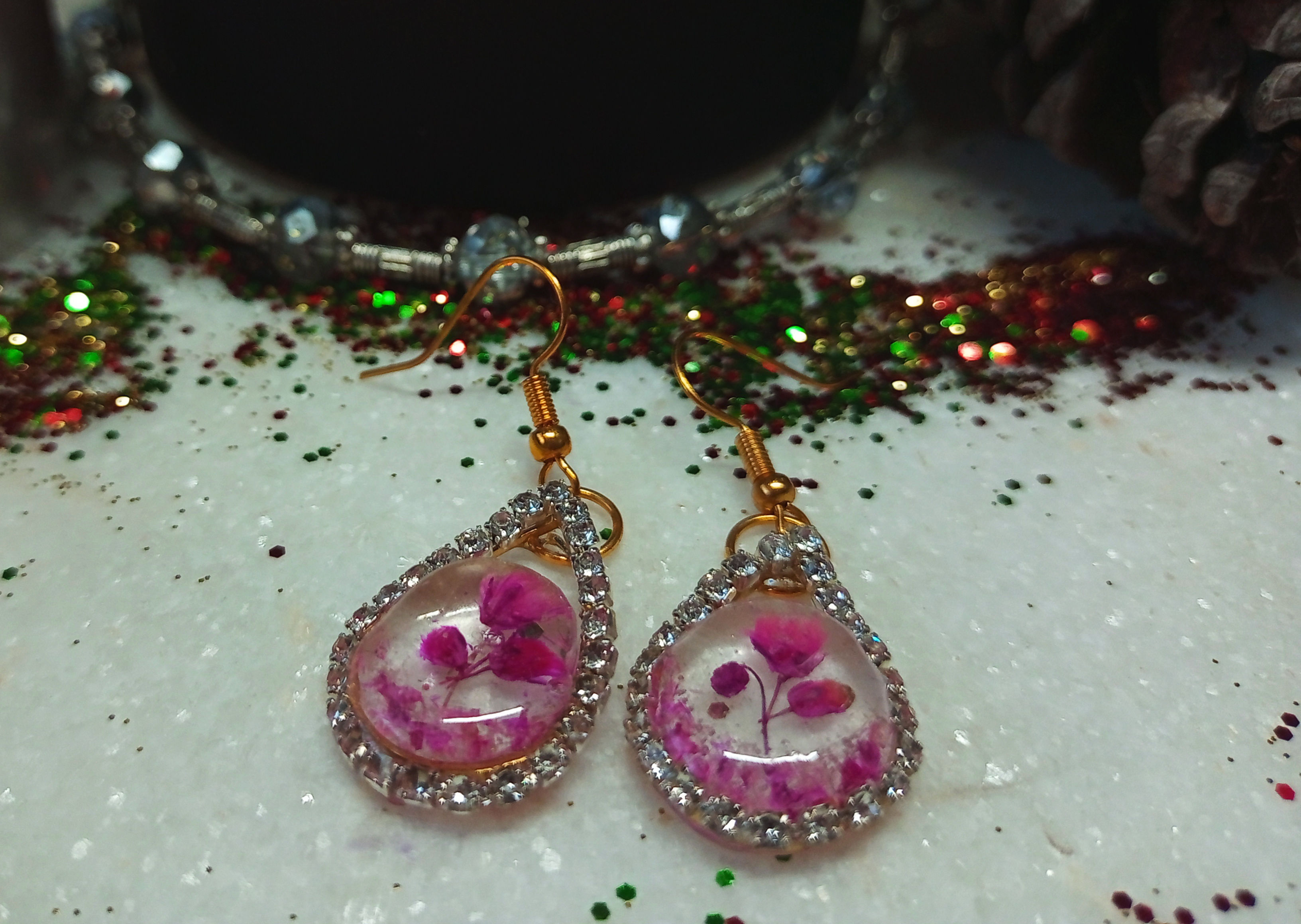 Hand Crafted Drop Earrings