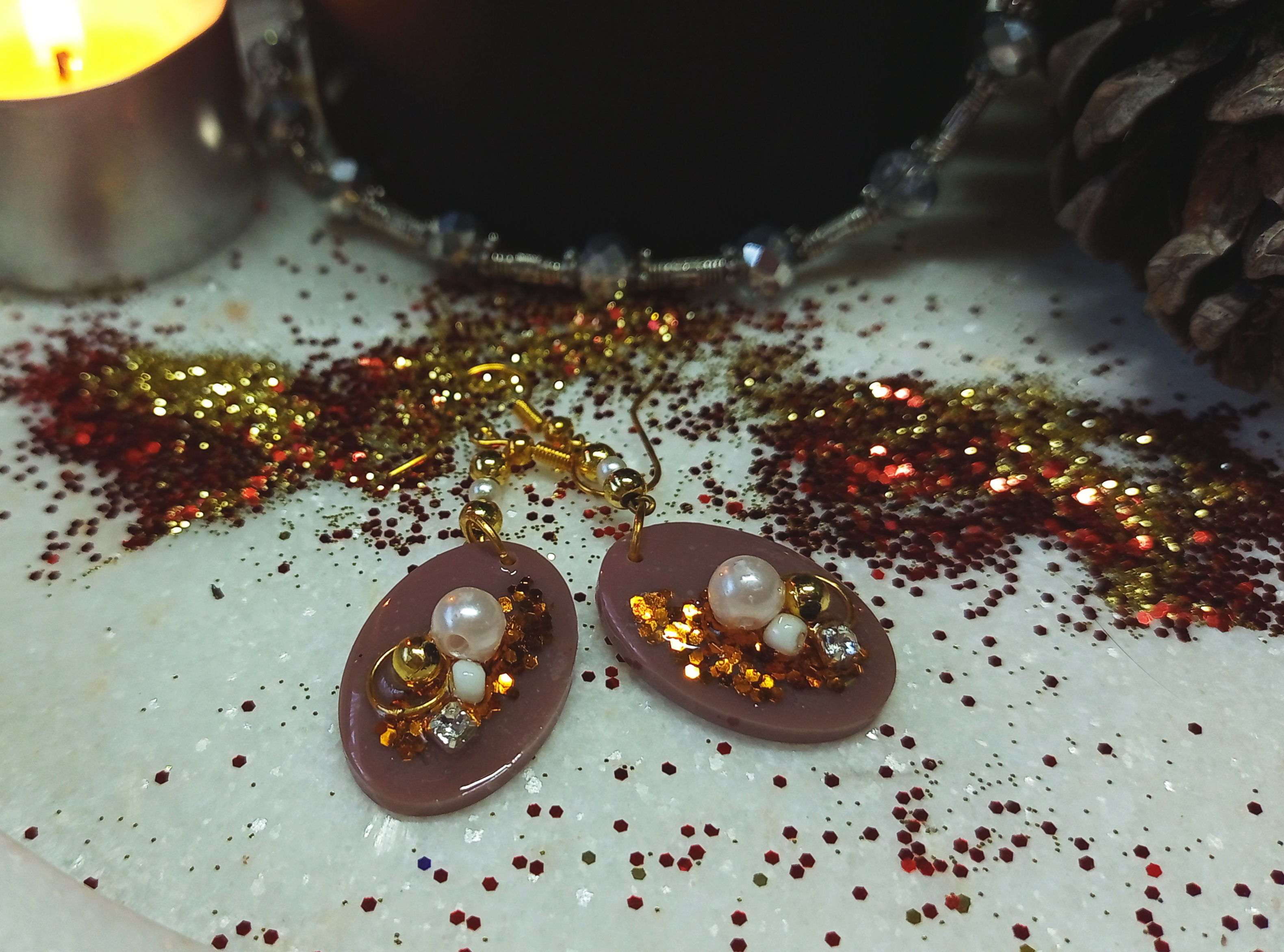Hand Crafted Drop Earrings