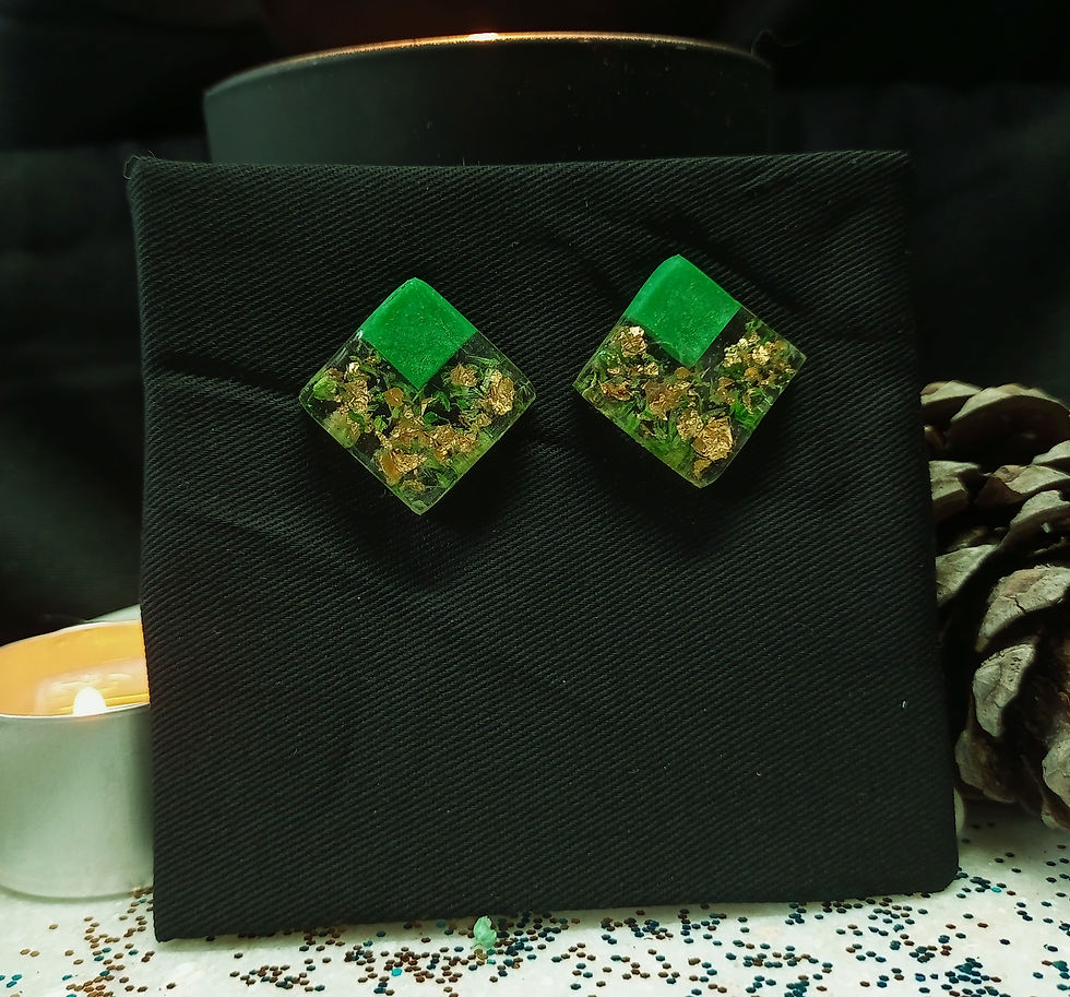 Thumbnail: Hand Crafted Stud Earrings