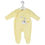 Thumbnail: Elephant & Bird Cotton Sleepsuit - Lemon