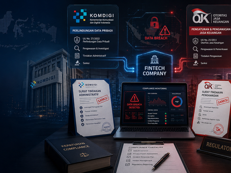 Komdigi dan OJK Sanksi Paralel: 4 Skenario Nyata Ketika Satu Pelanggaran Ditindak Dua Regulator Sekaligus