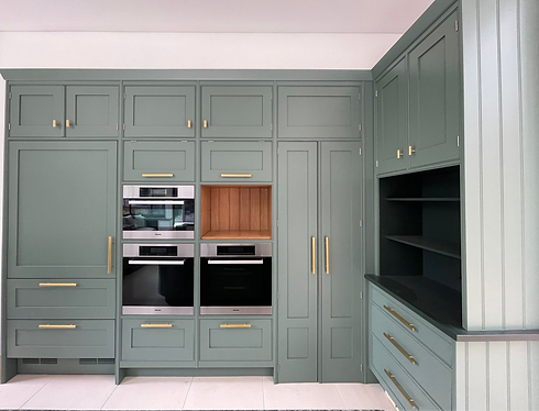 green kitchen