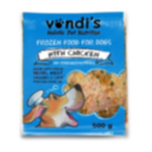 Vondi's Frozen Dog Food