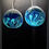 Thumbnail: Blue Ocean Waves Earrings