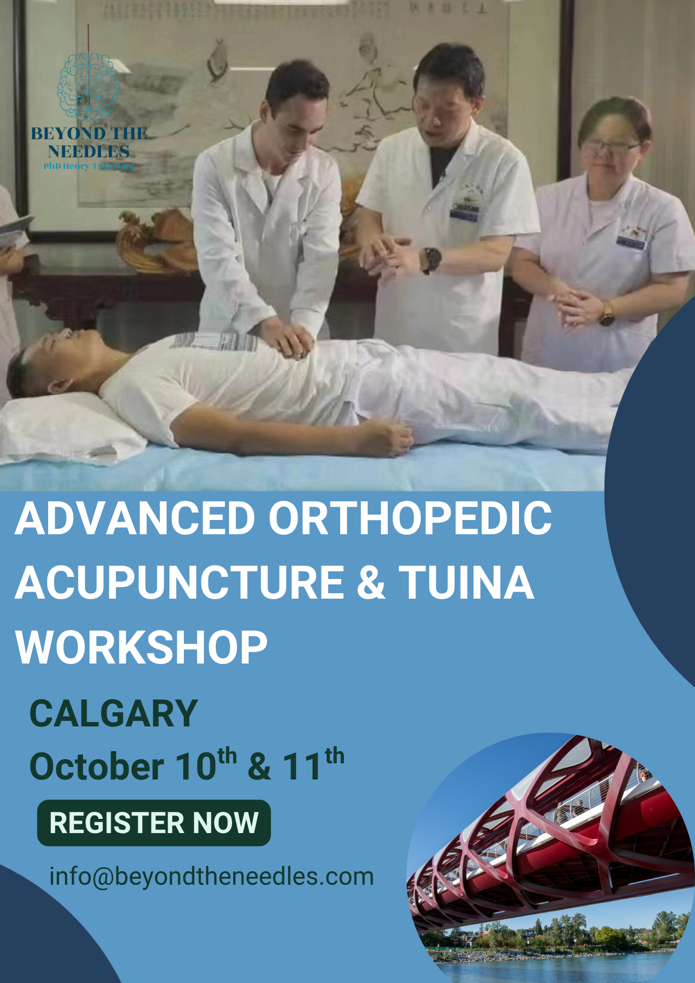Calgary Advanced Orthopedic Acupuncture and Tuina Workshop