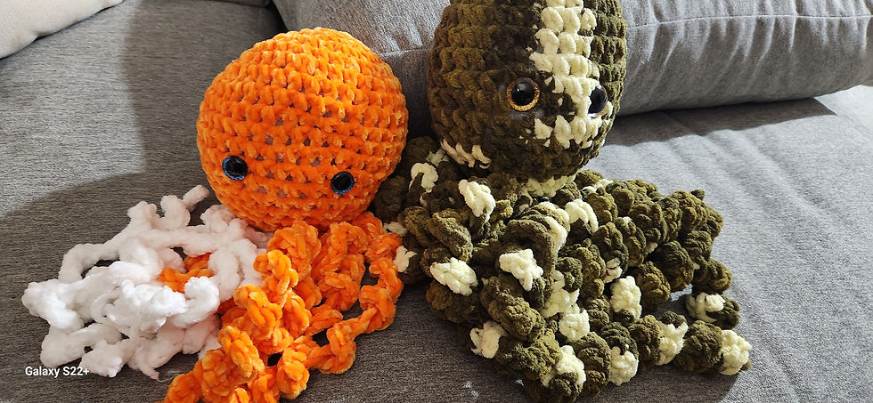 Kids Crochet Crew- Octopus Project