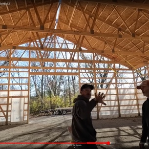 Interior Framing Part 1 | Single Story Barndo | 40x96x12
