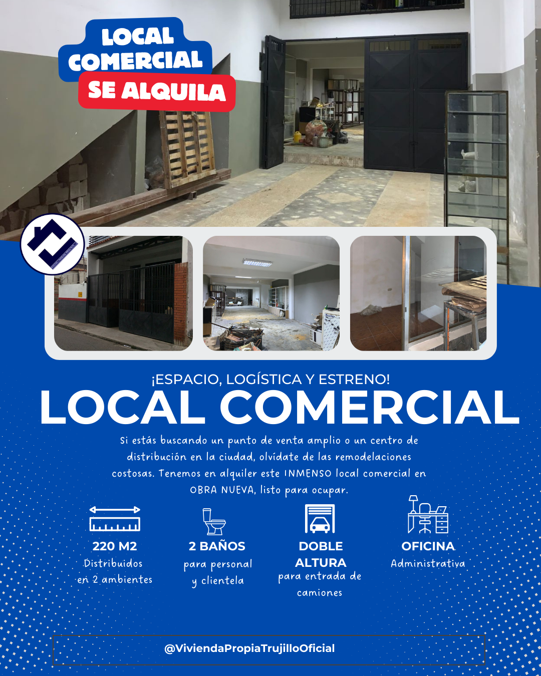 🚀 ¡Espacio, logística y estreno! El local comercial que tu negocio necesita