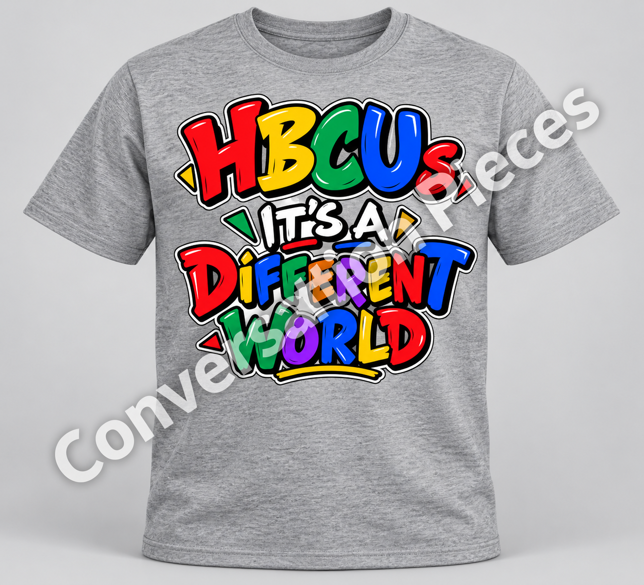 HBCUs It's a Different World - Multicolor