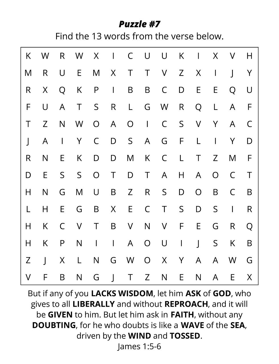 Thumbnail: Searching Scripture: Searching for Faith (Large Print)