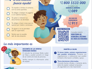 Alertan sobre señales de trata de personas; instan a denunciar el delito en redes nacionales