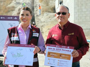 Nueva red de agua potable beneficiará a 4 mil habitantes de Lázaro Cárdenas 3ra Sección