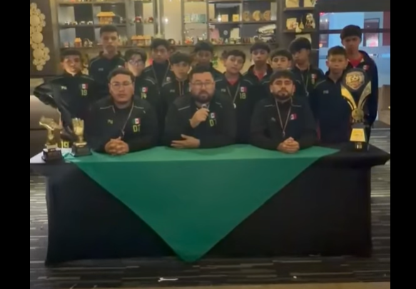 Vuelve a México equipo tijuanense de futbol infantil que quedó varado en Colombia tras sismo