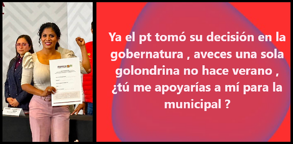 Sondea Caballero respaldo en redes sociales para repetir como Alcaldesa