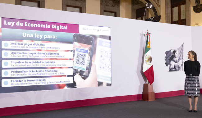 Buscan mayor seguridad, eficiencia e integración a la formalidad con Ley de Economía Digital