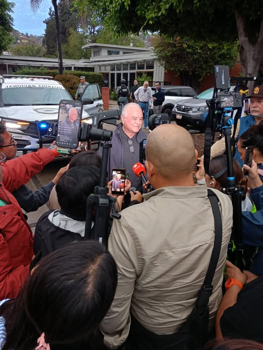 Ruffo Appel llega a Ensenada para continuar proceso en prisión preventiva domiciliaria