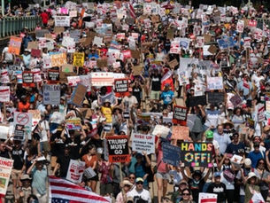 Washington, capital sitiada, cuando la democracia se rinde al uniforme