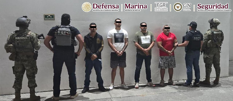 Divulgan ingresos millonarios en contabilidad de CJNG; recapturan a 4 de 23 reos fugados en Vallarta