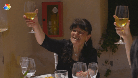 Friday Cheers GIF by discovery+.gif