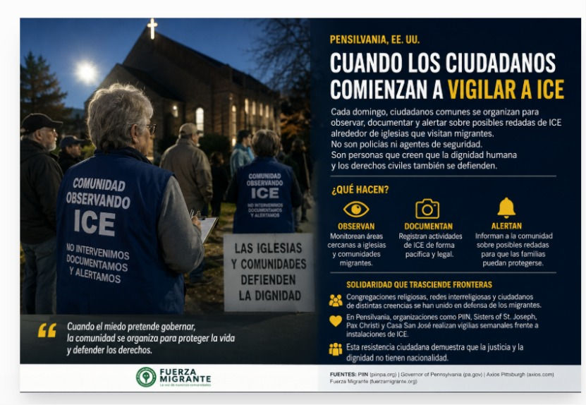 La resistencia a ICE ya no viene sólo de los migrantes