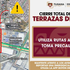Cierran puente de Terrazas del Valle por socavón agravado tras lluvias