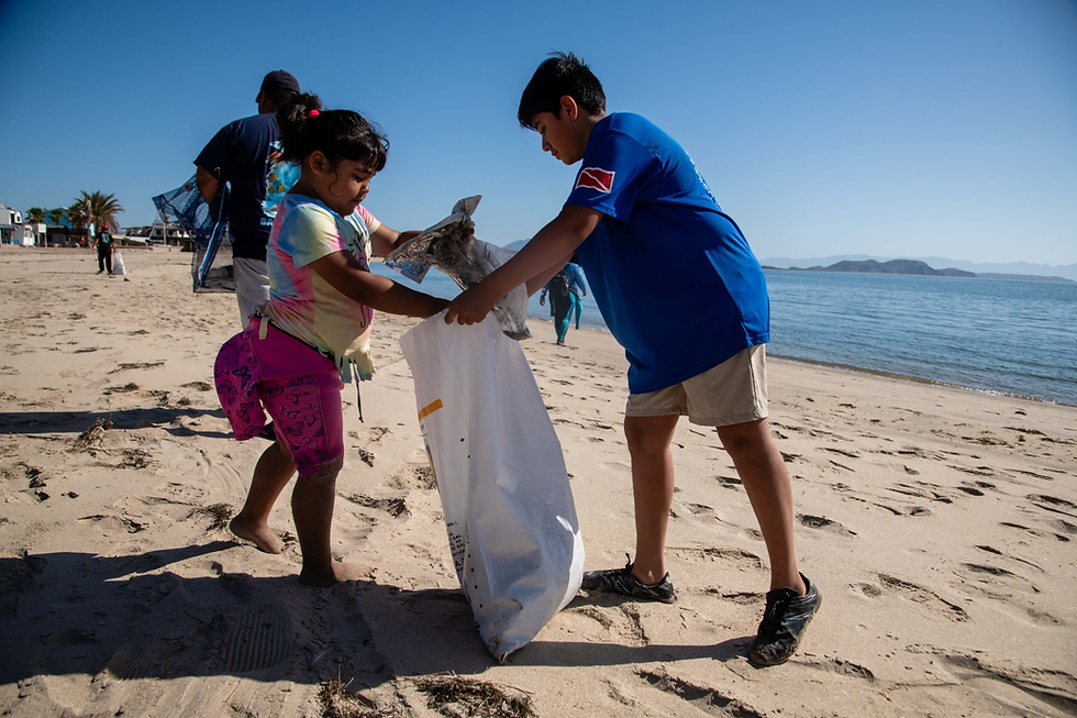 Llaman a adoptar prácticas sostenibles y participar en jornadas de limpieza en Playas de Tijuana y San Quintín