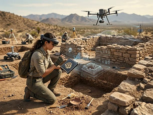 El papel de la tecnología en la arqueología digital: Descubriendo el pasado