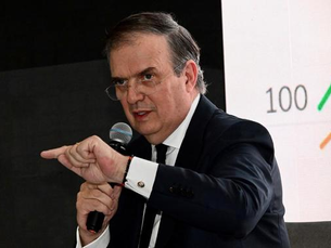 México espera 'trato diferente' ante nuevos aranceles anunciados por Trump: Ebrard; dialogará con Departamento de Comercio de EU