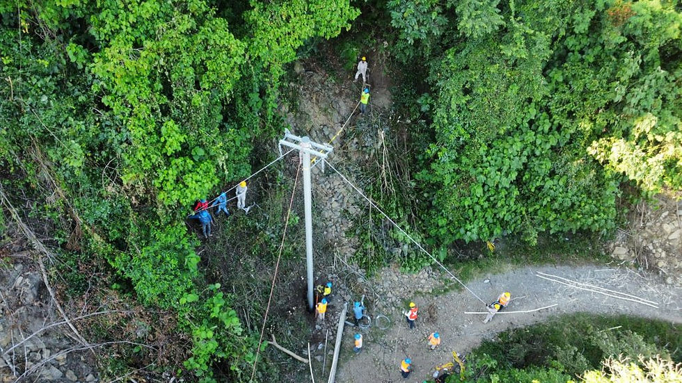 Restablece CFE 100% de suministro eléctrico en zonas afectadas por lluvias