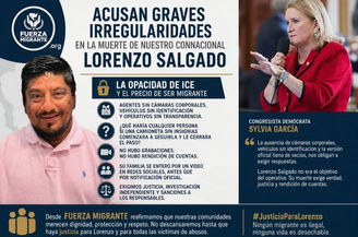 Acusan graves irregularidades en la muerte de nuestro connacional Lorenzo Salgado