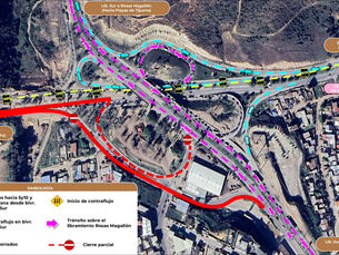 Anuncian cierre parcial en bulevar Cuauhtémoc Sur, por Nodo Morelos