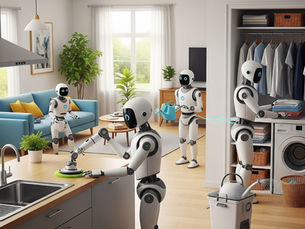 Robots en casa: Ayuda sin fatiga