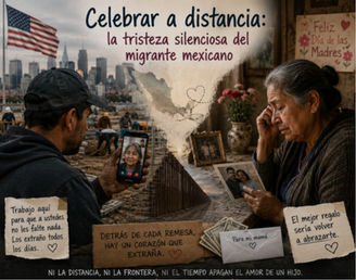 Celebrar a distancia: la tristeza silenciosa del migrante mexicano