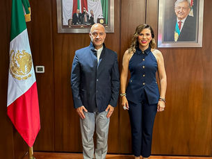 Nuevos proyectos en BC se enfocarán en bienestar social; Gobernadora se reúne con próximo titular de SCT