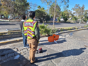 Realizan con drones mapeo de deslizamientos en Sánchez Taboada