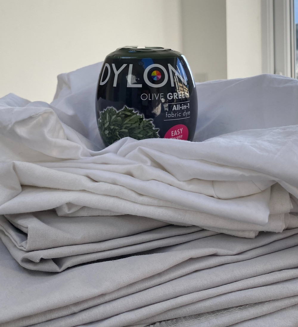 How to dye your bedding...and learn from my mistakes