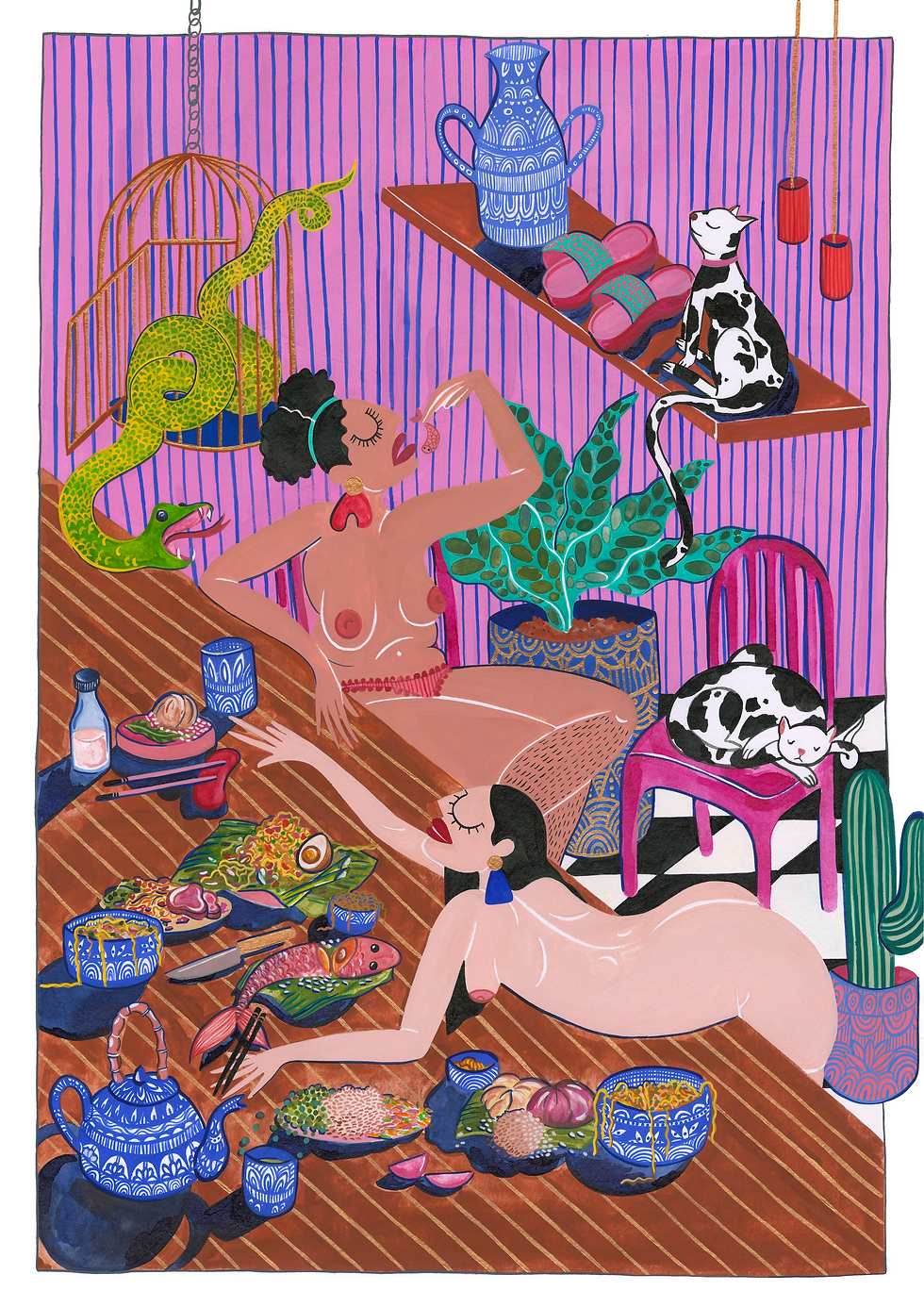 Thumbnail: Send Noods | Fine Art Print
