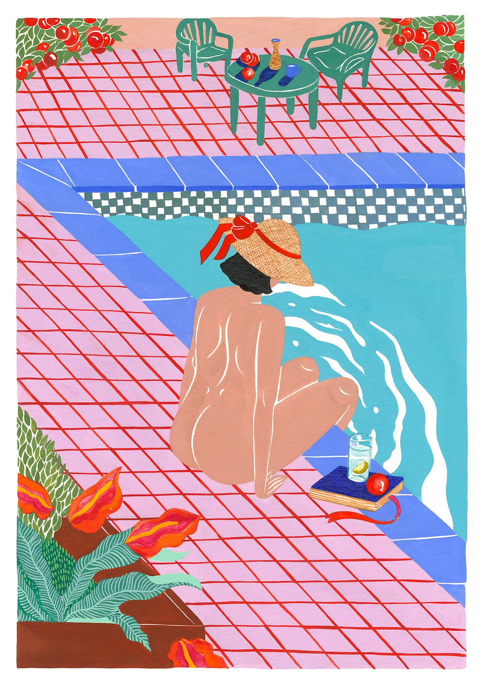 Thumbnail: Poolside | Fine Art Print