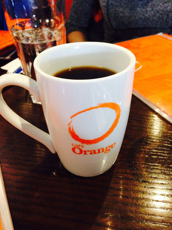Sunday Morning At Cafe Orange