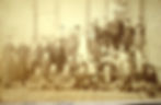 Students and staff of the Russell School, 1891-1892. John Russell, then the school’s janitor, is the white-bearded man standing beside the left-hand window. LCHS Photo: 01-11-324