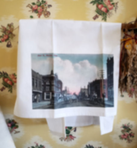 Historic Downtown Moscow Kitchen Towel