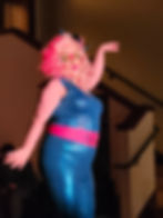 A performer at a Tabikat Drag Show in 2024.